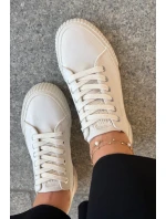 Dámské Textilní Tenisky Big Star model 21693225 Béžové - Big Star Shoes