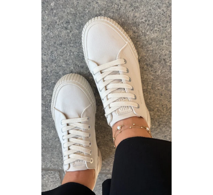 Dámské Textilní Tenisky Big Star model 21693225 Béžové - Big Star Shoes