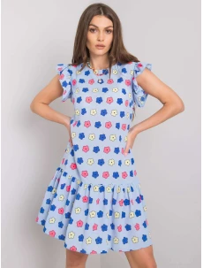 Šaty LK SK 506950.02P svetlo modrá