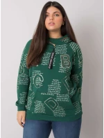 Blúzka RV BL 7218.38 tmavo zelená