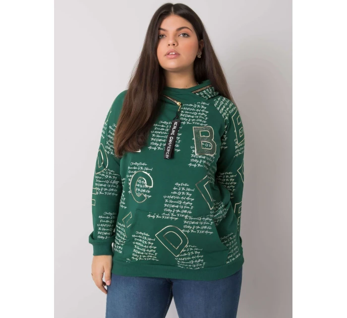 Blúzka RV BL 7218.38 tmavo zelená