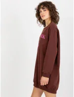 Mikina VI BL 3212.15X tmavo hnedá Mikina VI BL 3212.15X tmavo hnedá