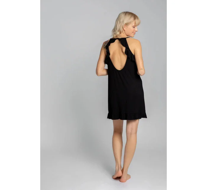 Dámska košeľa LA031 čierna - LaLupa