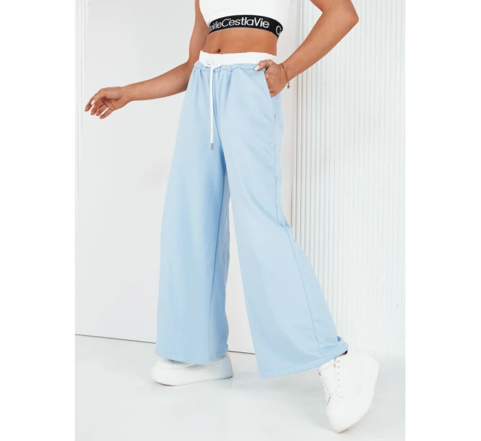 Dámské široké kalhoty blue Dstreet model 21974052 - FashionStreet Dámské široké kalhoty blue Dstreet model 21974052 - FashionStreet