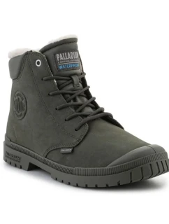 Palladium SP20 Cuff Leather Waterproof WL U 79067-325-M Olive Night topánky