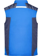 JN 825 Pracovní zimní softshellová vesta Strong model 22491354 royal/navy - Daiber