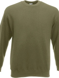 Fruit of the Loom Premium Set-In Sweat Pánska mikina 16.2154 classic olive