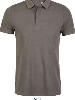 Men Pánské piqué polo soft grey model 22500568 - NEOBLU