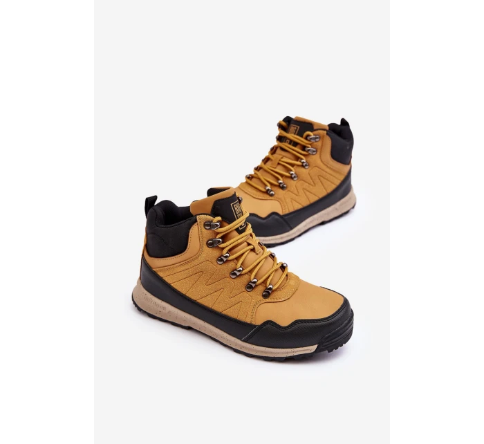 Damskie Ocieplane Buty Trekkingowe Camel Big Star MM274479 Damskie Ocieplane Buty Trekkingowe Camel Big Star MM274479