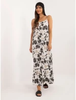 Šaty DHJ SK 7772.25 biela a čierna