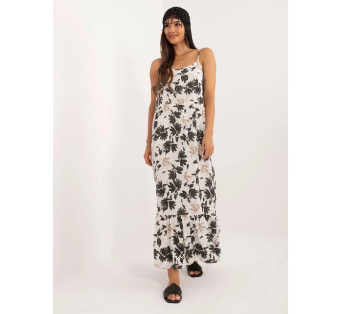 Šaty DHJ SK 7772.25 biela a čierna