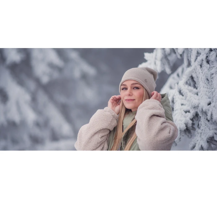 Dámska čiapka Vuch Vera Beige Dámska čiapka Vuch Vera Beige