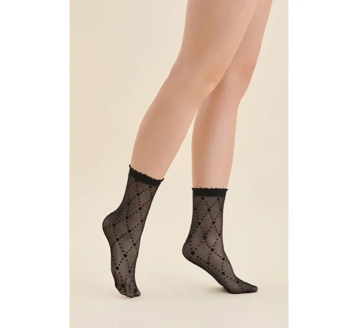 TENKÉ PONOŽKY VZOR model 21013759 - Gabriella