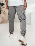 Pánské kalhoty cargo šedé Dstreet model 21982820 - FashionStreet