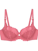 Dámska podprsenka Wild Peony Florale Bra W - RED - ružová 3880 - TRIUMPH