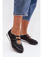 Sportovní dámské baleríny S Pásky Černé Farvessa