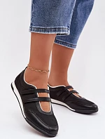 Sportovní dámské baleríny S Pásky Černé Farvessa