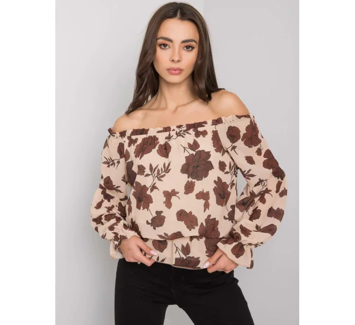 Blúzka DHJ BZ 15168.15P béžová Blúzka DHJ BZ 15168.15P béžová