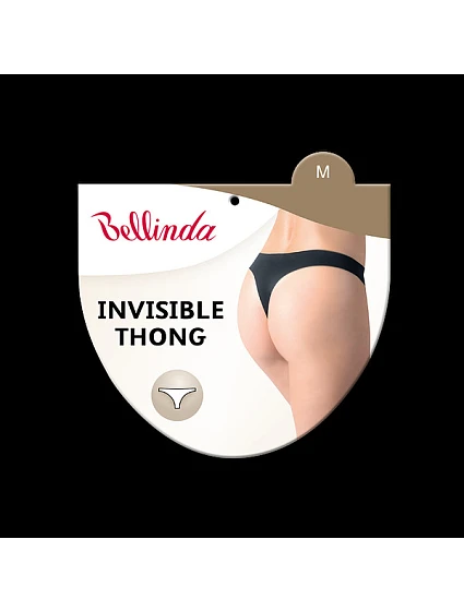 Dámská bezešvá tanga INVISIBLE THONG - BELLINDA - černá Dámská bezešvá tanga INVISIBLE THONG - BELLINDA - černá