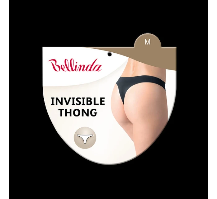 Dámská bezešvá tanga model 22005339 THONG černá - Bellinda Dámská bezešvá tanga model 22005339 THONG černá - Bellinda