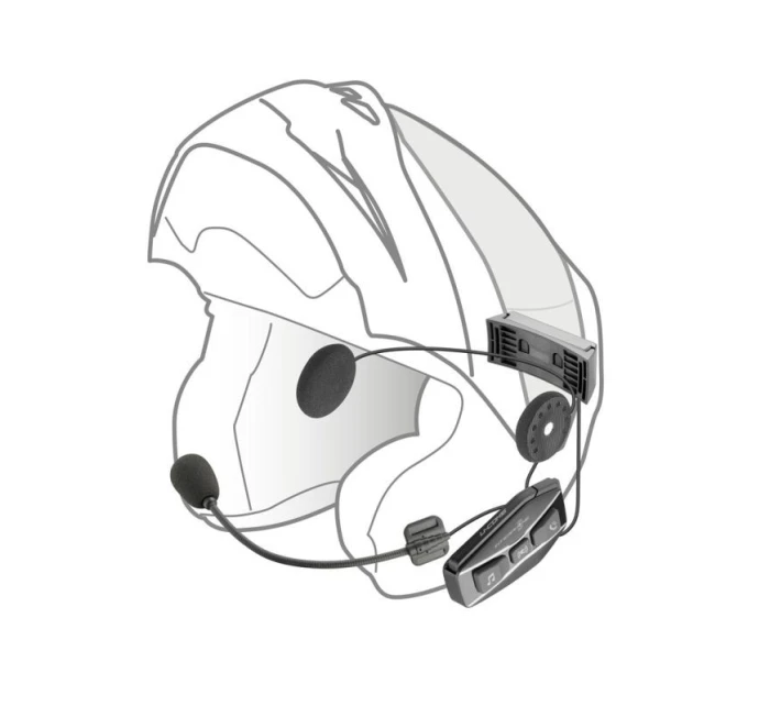 Interkom pre motocykle INTERPHONE U-COM 16, sada pre 2 prilby