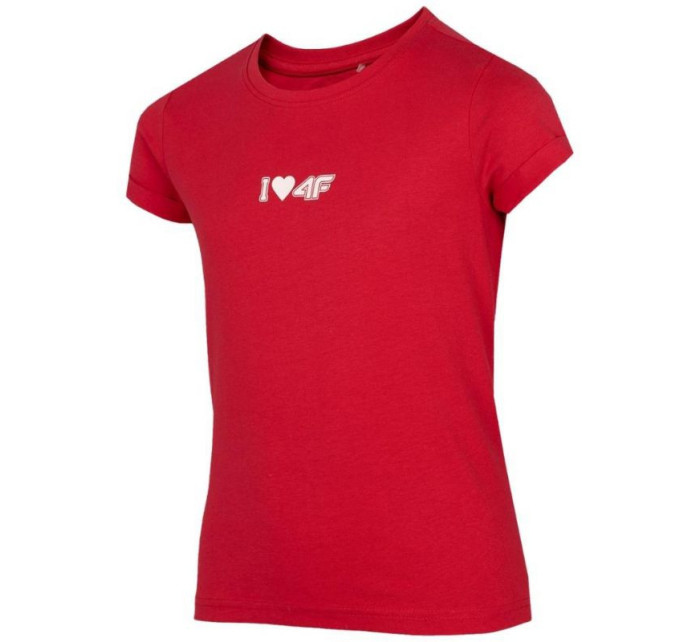 Dievčenské tričko Jr HJZ22-JTSD005 62S - 4F