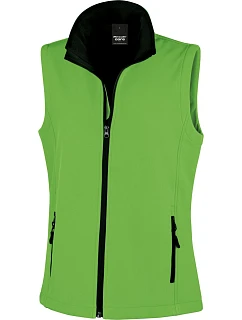 R Dámská 2vrstvá softshell vesta "Printable" 30. green/black model 22428230 - Result