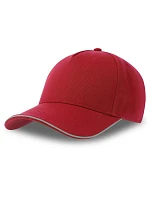 5 panelová baseballová kšiltovka red model 22411164 - Atlantis Headwear 5 panelová baseballová kšiltovka red model 22411164 - Atlantis Headwear