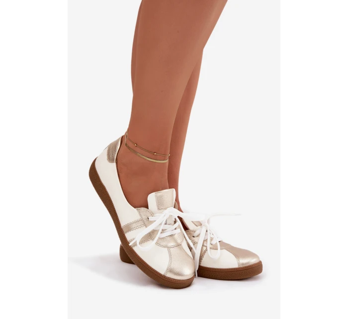 Kožené dámské polobotky typu barefoot model 21772439 - Zazoo