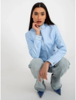 Dámska bunda NM KR G103 bunda.00P svetlo modrá - FPrice Dámska bunda NM KR G103 bunda.00P svetlo modrá - FPrice