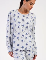 Dámské pyžamo dlouhé Stars