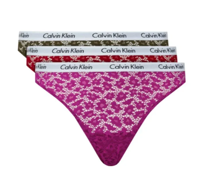 Calvin Klein Spodné prádlo Bikiny 3Pk W 000QD3926E dámske