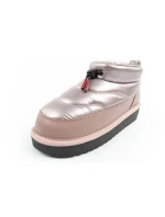 D.Franklin snehu topánky ženy zimné módne zateplené topánky rose gold ženy