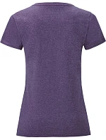 Fruit of the Loom Lady-Fit Iconic 150 T Dámske tričko 16.1432 heather purple Fruit of the Loom Lady-Fit Iconic 150 T Dámske tričko 16.1432 heather purple