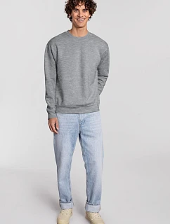 Iconic Premium SetIn Sweat Mikina z těžké bavlny heather model 22459509 - Fruit of the Loom