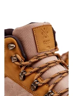 Pánské zateplené trekové boty model 21603169 velbloud - Cross Jeans