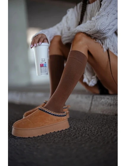 Hladké dámské podkolenky model 20302060 3741 - Milena