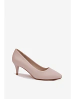 Lodičky z eko kůže Sergio Leone světle šedé