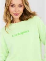 Mikina MJ BL Q2100.87 svetlozelená