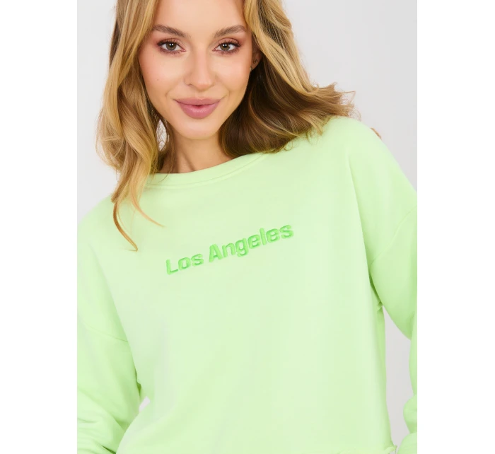 Mikina MJ BL Q2100.87 svetlozelená