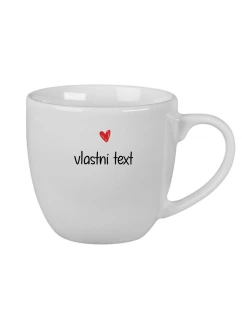 Vlastní text na keramický hrnek 400 ml 