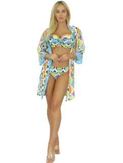 Plážové šaty 11D80SZ 34 blue-mix - SELF