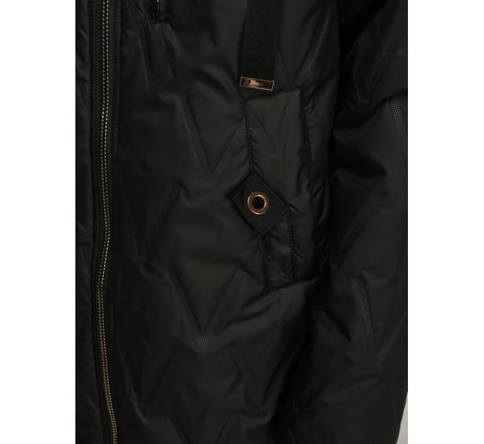 Dámská prošívaná přechodová bunda černá Dstreet model 21995994 - FashionStreet