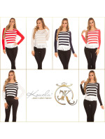 Sexy KouCla 2in1 sweater striped
