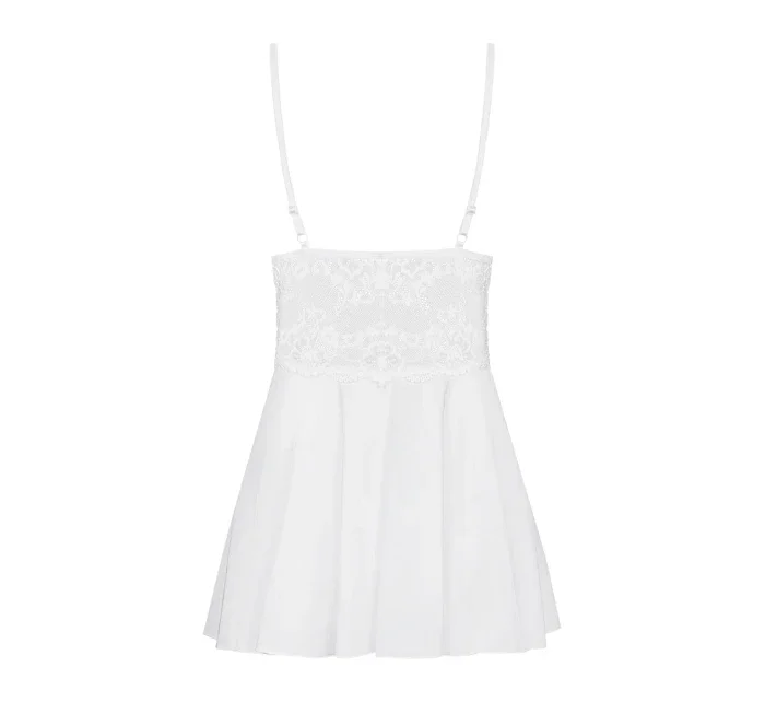 Dámske erotické prádlo 810-BAB white - OBSESSIVE Dámske erotické prádlo 810-BAB white - OBSESSIVE