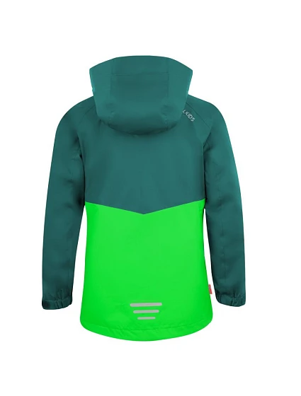 Dětská nepromokavá bunda  3v1 pro chlapce/dívky zelená model 21860389 - Trollkids