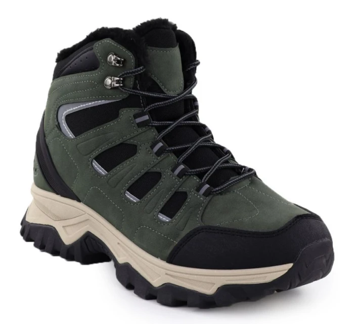 Pánsky zateplený zelený trapper VarnHorn 25-97305