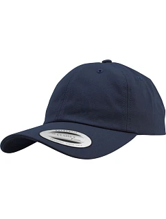 6 panelová bavlněná keprová kšiltovka navy model 22482531 - Flexfit