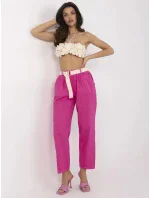 Kalhoty DHJ SP model 20969354 fuchsiová - FPrice