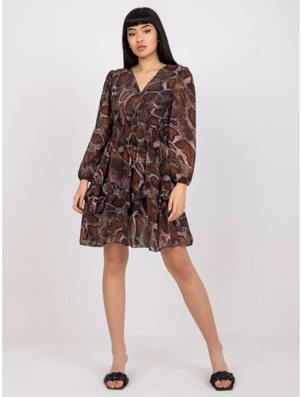 Šaty TW SK BI 0928 6.43 tmavo hnedá Šaty TW SK BI 0928 6.43 tmavo hnedá